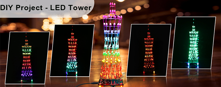 led tower diy projects